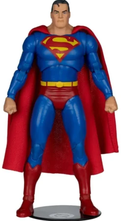 DC Direct Page Punchers Actionfigur Superman (Justice #1) (Red Platinum Edition) 19 cm