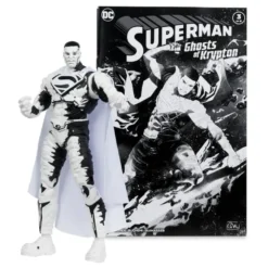 DC Direct Page Punchers Actionfiguren & Comic 4er Pack Superman Series (Sketch Edition) (Gold Label)