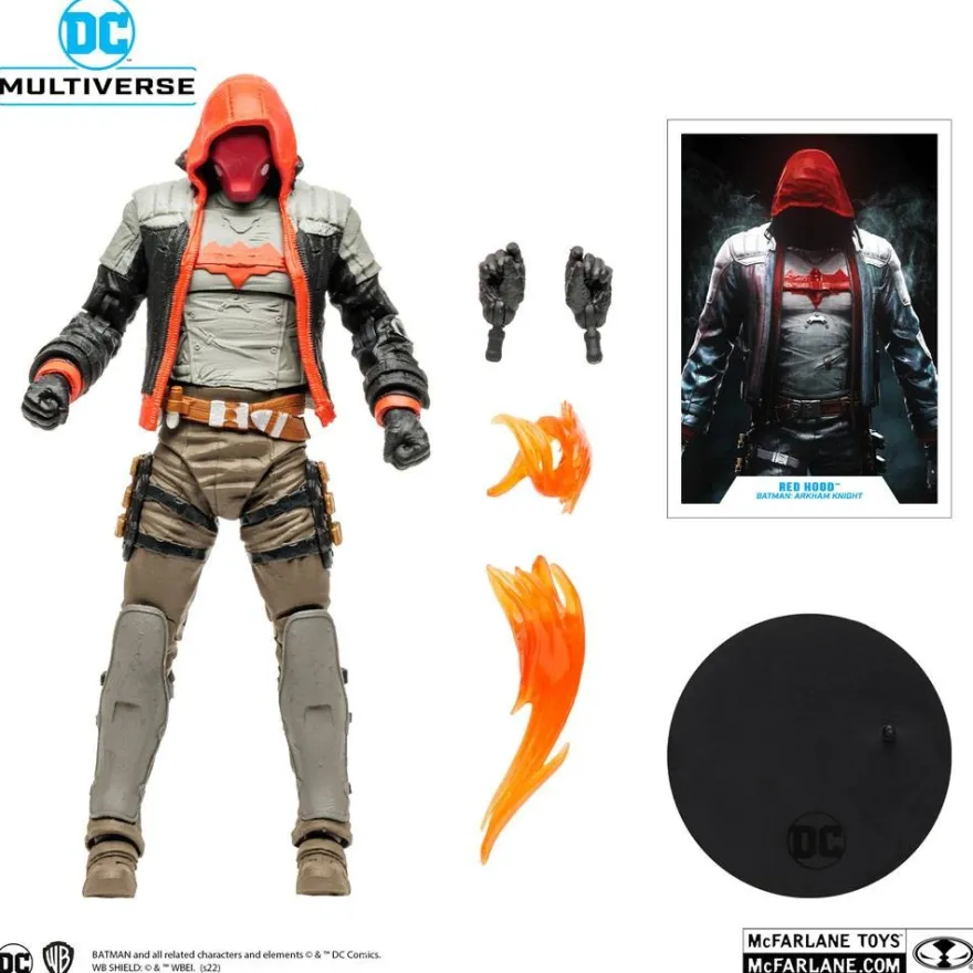 DC Gaming Actionfigur Red Hood (Batman: Arkham Knight) 18 cm