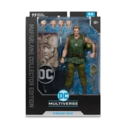 DC McFarlane Collector Edition Actionfigur Wave 5 Sergeant Rock