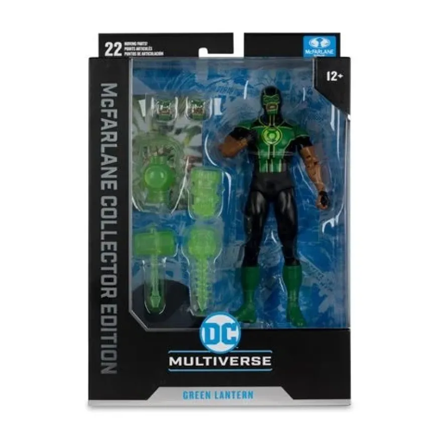DC McFarlane Collector Edition Wave 8 Green Lantern Simon Baz Actionfigur #26