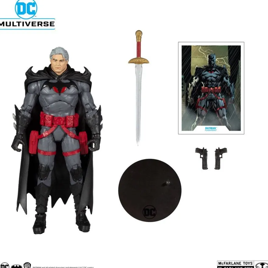DC Multiverse Actionfigur Batman Unmasked (Flashpoint)