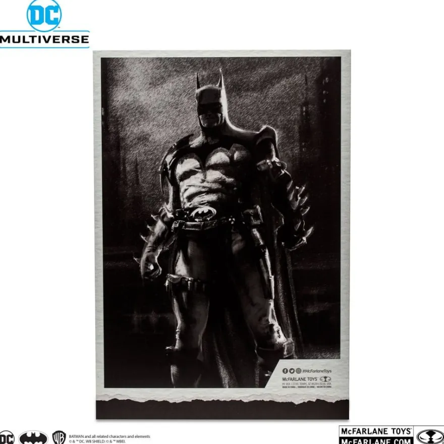 DC Multiverse Actionfigur Batman by Todd McFarlane Sketch Edition (Gold Label) 18 cm