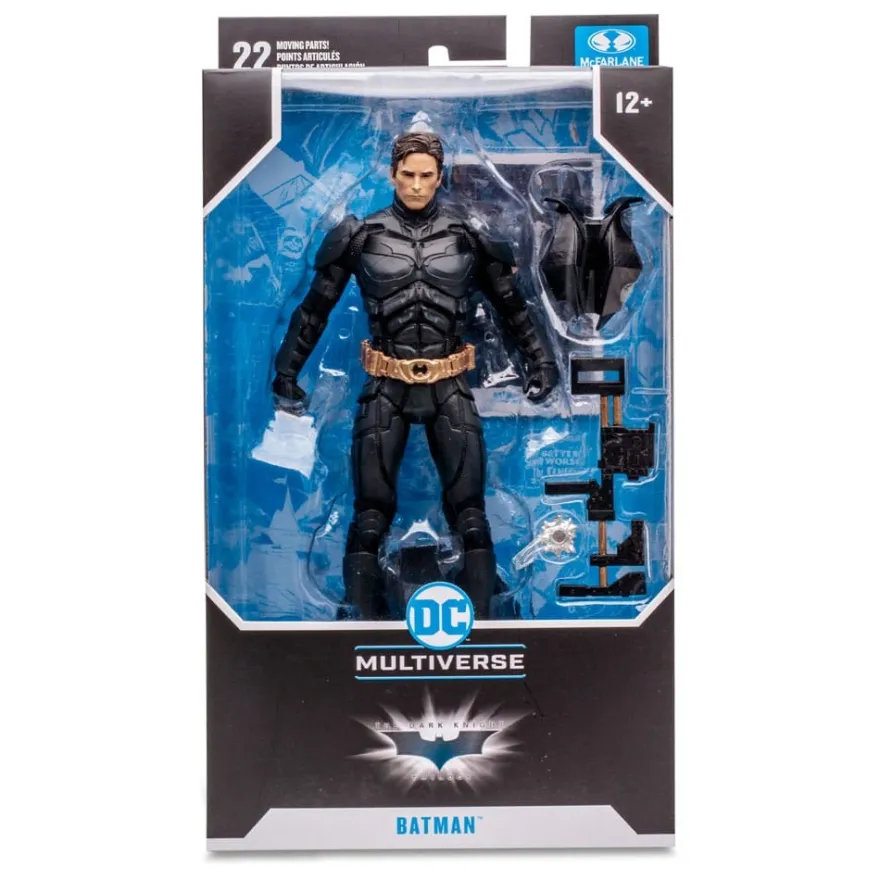 DC Multiverse Actionfigur Batman (The Dark Knight) (Sky Dive) 18 cm