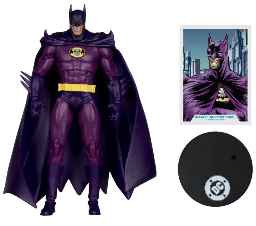 DC Multiverse Actionfigur Batman (Injustice Gang) (JLA: Rock of Ages) (Red Platinum Edtion) 18 cm