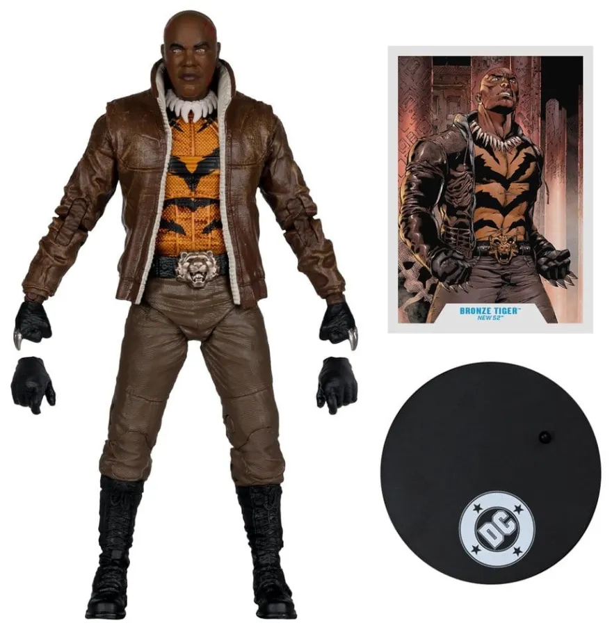 DC Multiverse Actionfigur Bronze Tiger (New 52) 18 cm