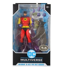 DC Multiverse Actionfigur 18 cm Batman & Ace the Bat-Hound (Silver Age) - Version 2