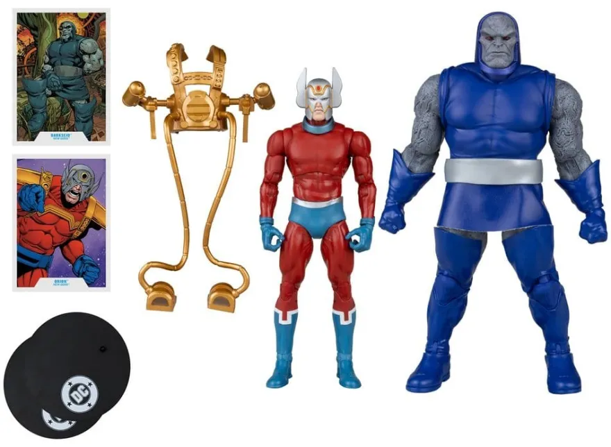 DC Multiverse Actionfiguren 2er-Pack Darkseid vs Orion (New Gods) 18 cm