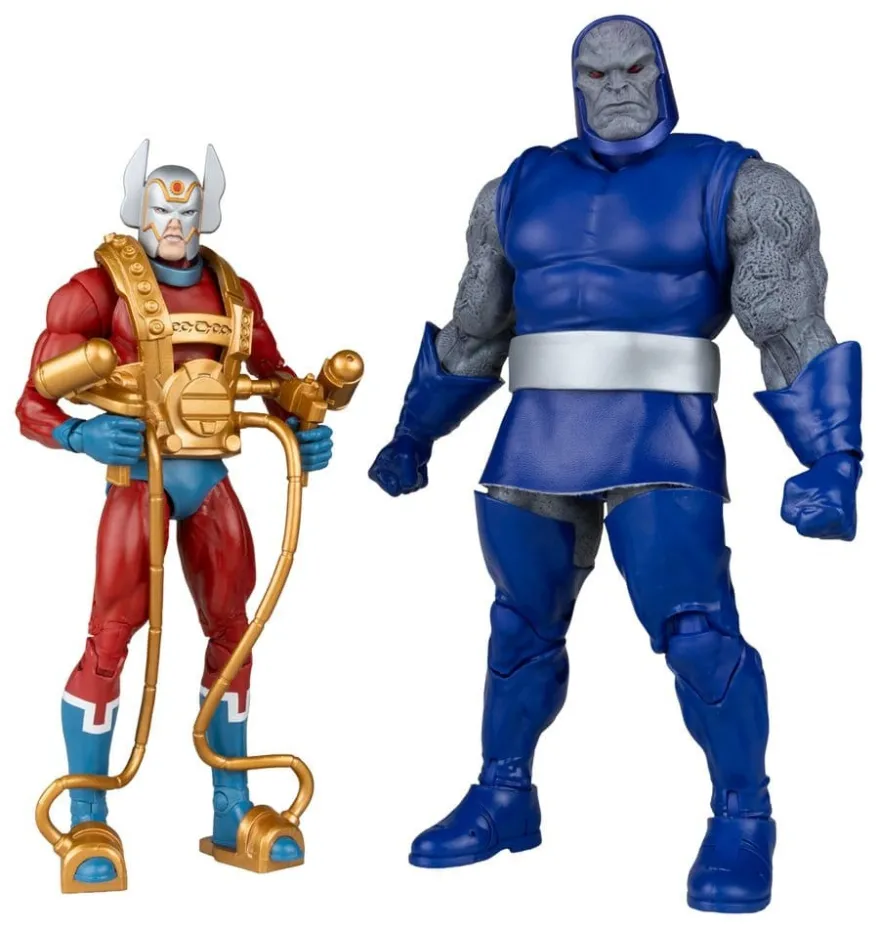 DC Multiverse Actionfiguren 2er-Pack Darkseid vs Orion (New Gods) 18 cm