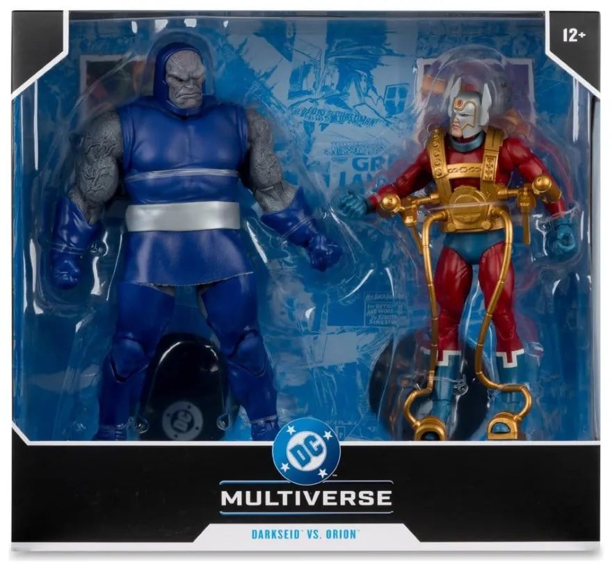DC Multiverse Actionfiguren 2er-Pack Darkseid vs Orion (New Gods) 18 cm