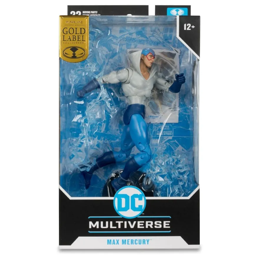 DC Multiverse Actionfigur Max Mercury (The Flash) Gold Label 18 cm