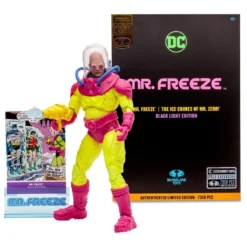 DC Multiverse Actionfigur Mr. Freeze (Black Light) (Gold Label) 18 cm