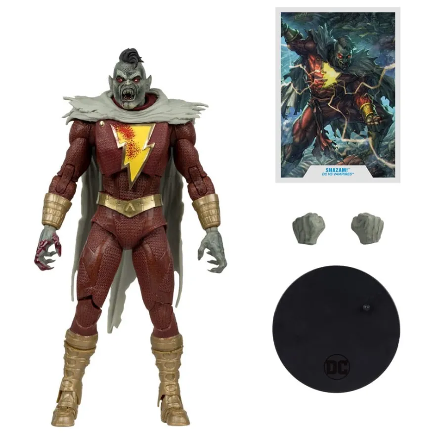 DC Multiverse Actionfigur Shazam (DC vs Vampires) Gold Label 18 cm
