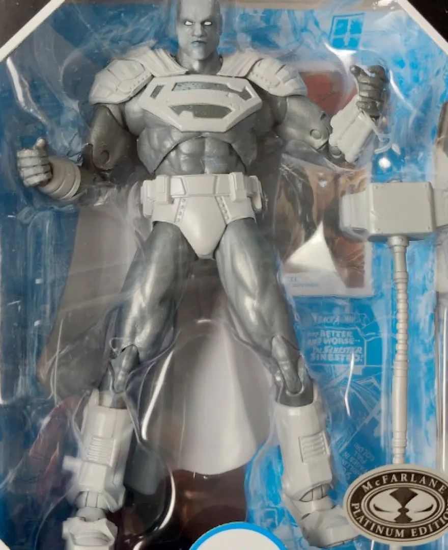 DC Multiverse Actionfigur Steel 18 cm - Version 2