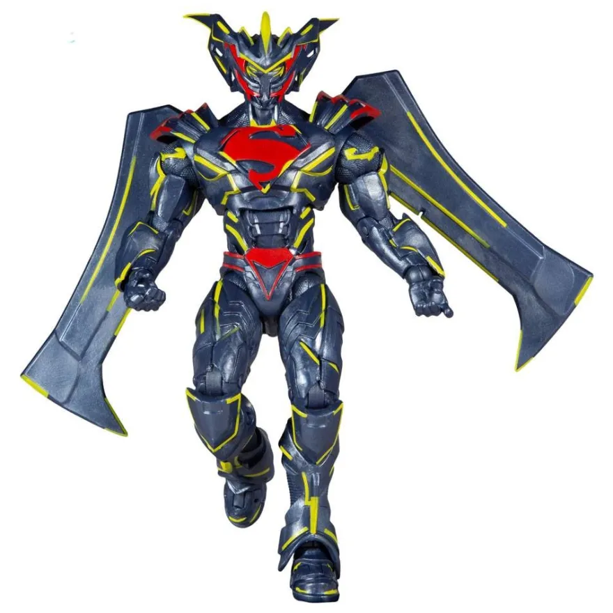 DC Multiverse Actionfigur Superman Energized Unchained Armor (Gold Label)