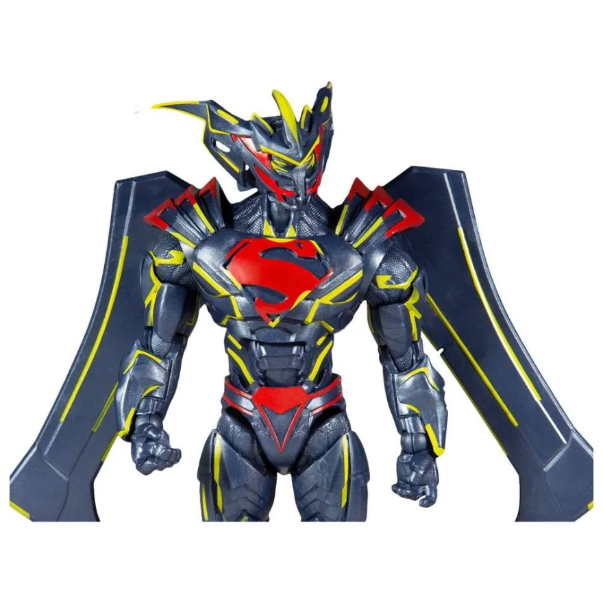 DC Multiverse Actionfigur Superman Energized Unchained Armor (Gold Label)