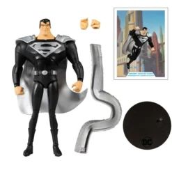 DC Multiverse Actionfigur Superman Black Suit Variant (Superman: The Animated Series)