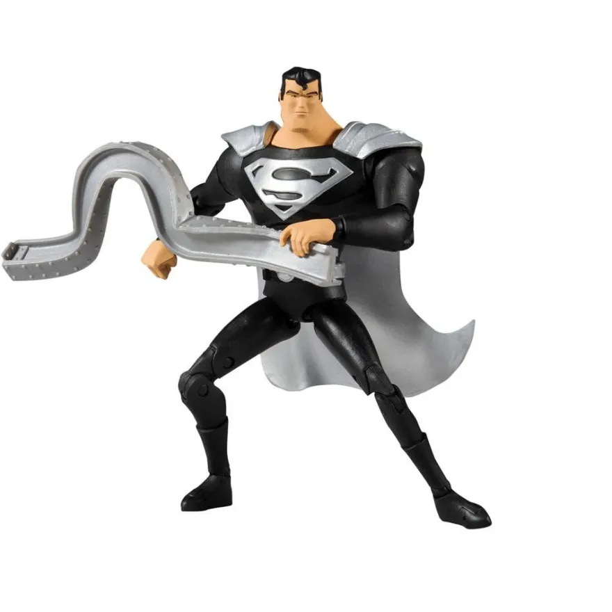 DC Multiverse Actionfigur Superman Black Suit Variant (Superman: The Animated Series)