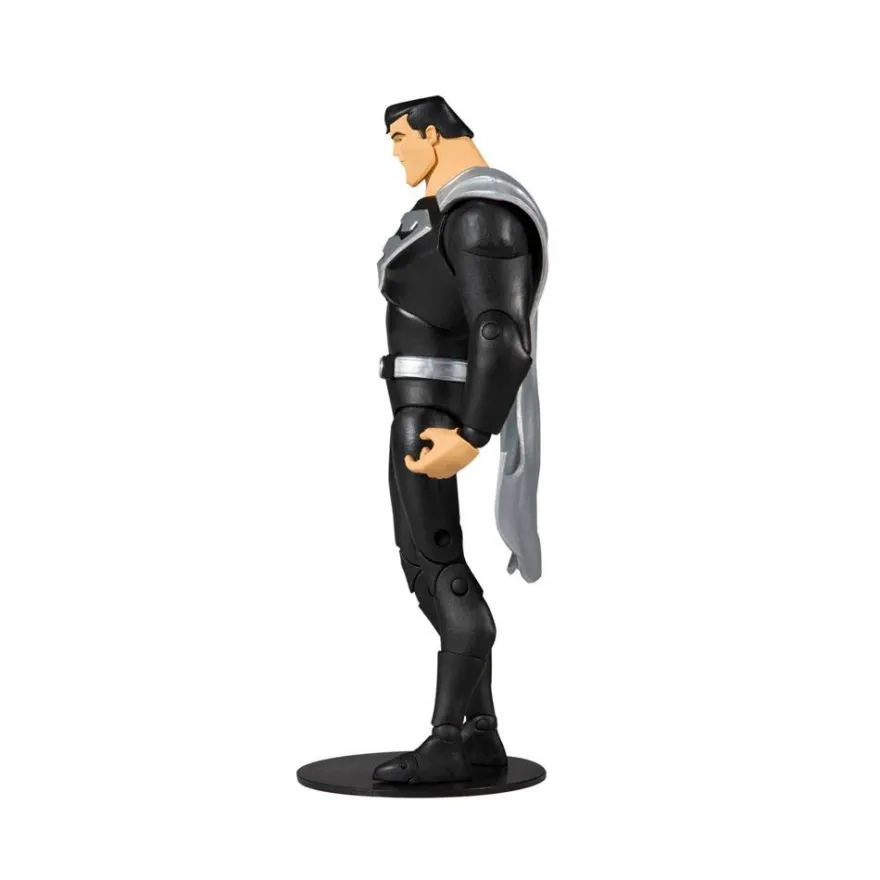 DC Multiverse Actionfigur Superman Black Suit Variant (Superman: The Animated Series)