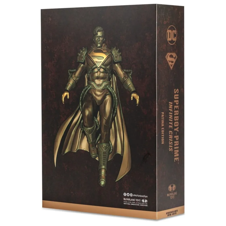 DC Multiverse Actionfigur Superboy Prime (Patina) (Gold Label) 18 cm