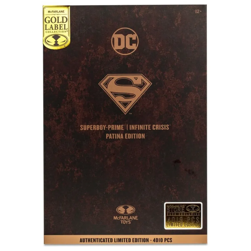 DC Multiverse Actionfigur Superboy Prime (Patina) (Gold Label) 18 cm