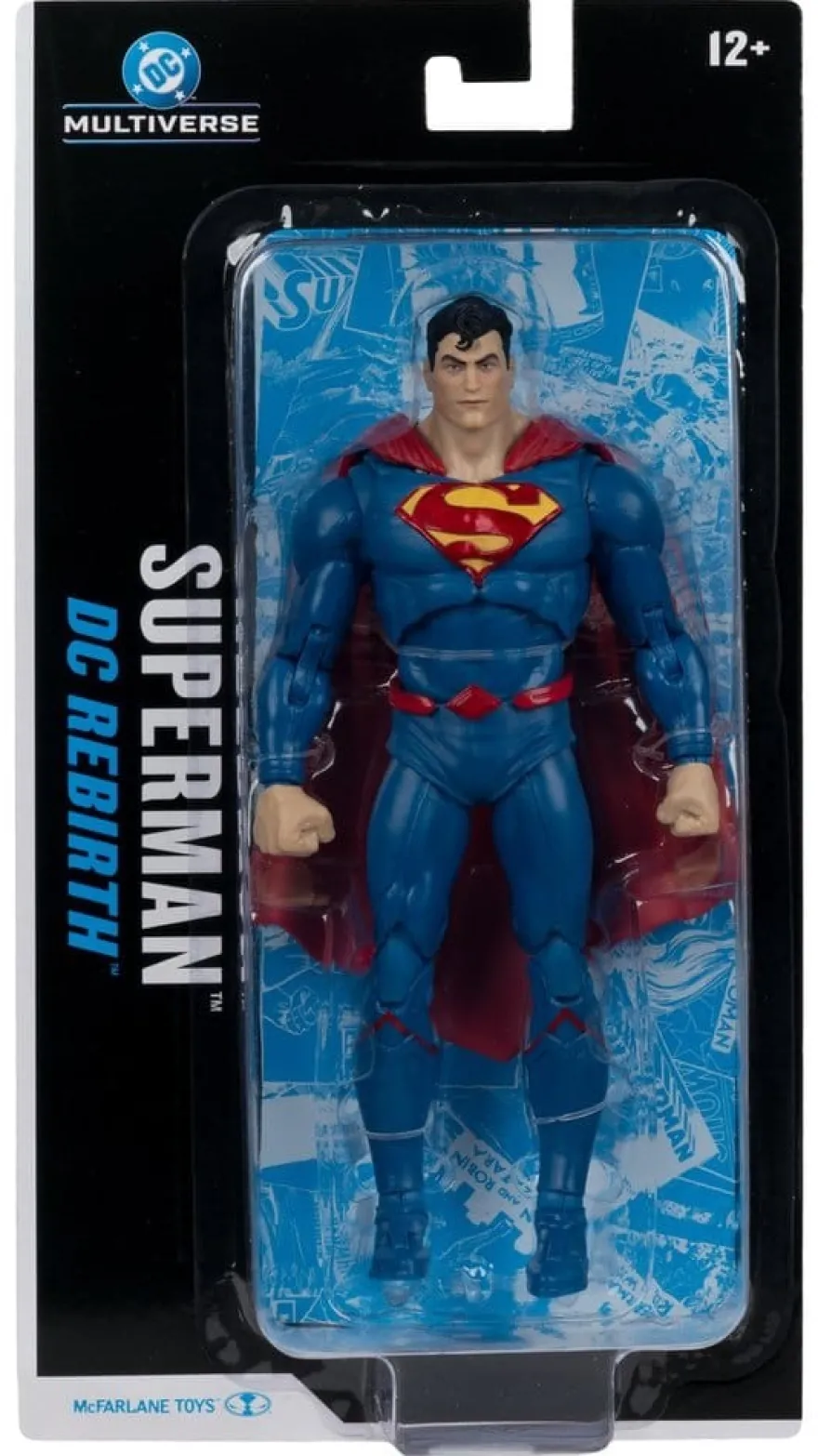 DC Multiverse Actionfigur Superman (Rebirth) (Blister Card) 18 cm