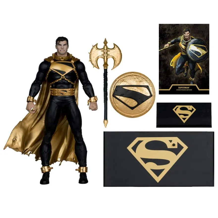 DC Multiverse Actionfigur Superman (Future State) (Knightmare) (Gold Label) 18 cm