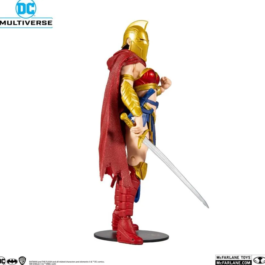 DC Multiverse Actionfigur Wonder Woman with Helmet of Fate (Batman: Last Knight on Earth)