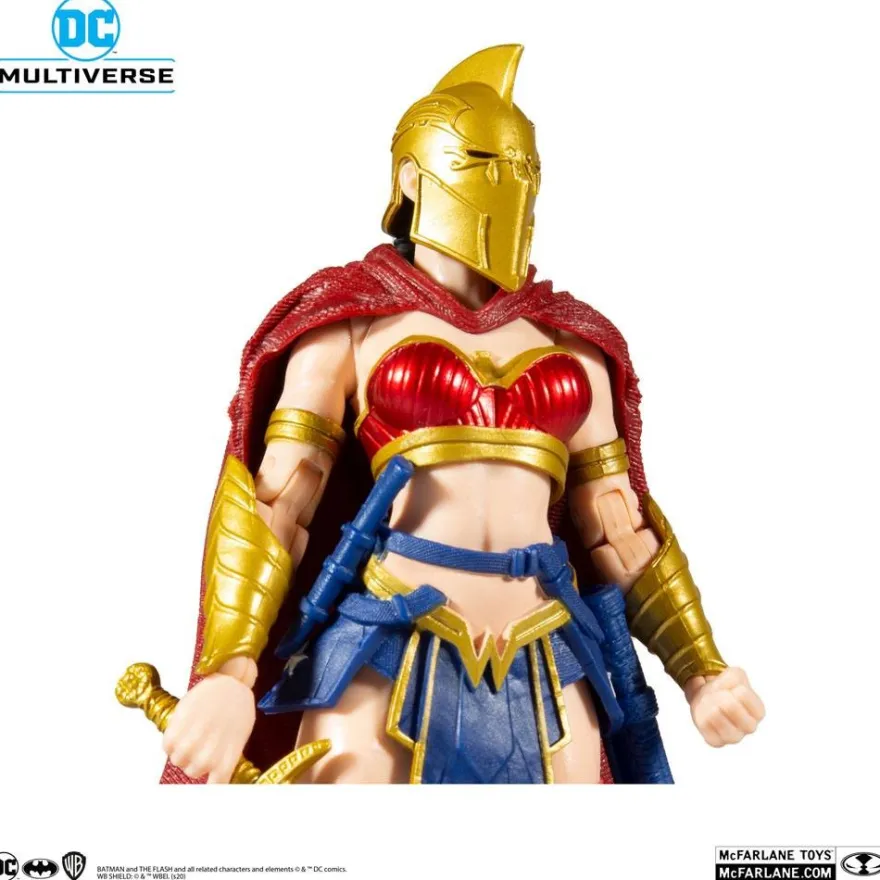 DC Multiverse Actionfigur Wonder Woman with Helmet of Fate (Batman: Last Knight on Earth)