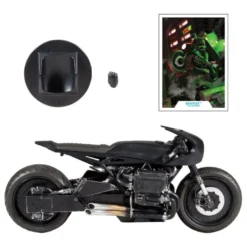 DC Multiverse Batman Movie Fahrzeug Batcycle