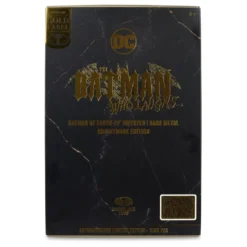 DC Multiverse Batman of Earth-22 Infected (Dark Metal) Knightmare Edition (Gold Label) 18 cm