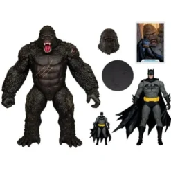 DC Multiverse Batman vs. Kong Megafig Justice League vs. Godzilla vs. Kong Actionfiguren 2-Pack