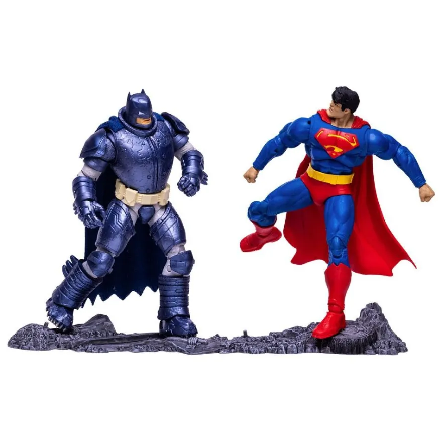 DC Multiverse Collector Multipack Actionfiguren Superman vs. Armored Batman (2-Pack)