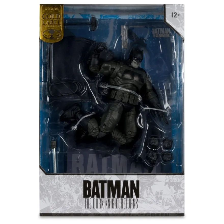 DC Multiverse Cover Recreations Actionfigur Batman (The Dark Knight Returns #1) (Gold Label) 18 cm