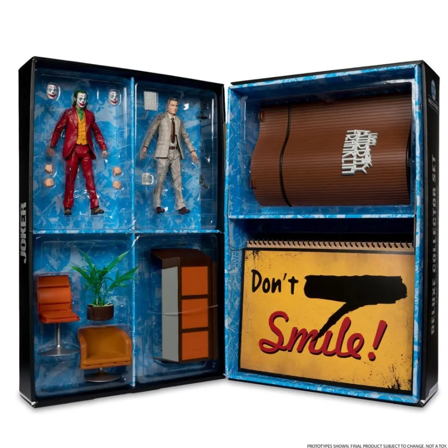 DC Multiverse Deluxe Colllector Actionfigur The Joker (Live with Murray Franklin) Limited Edition 18