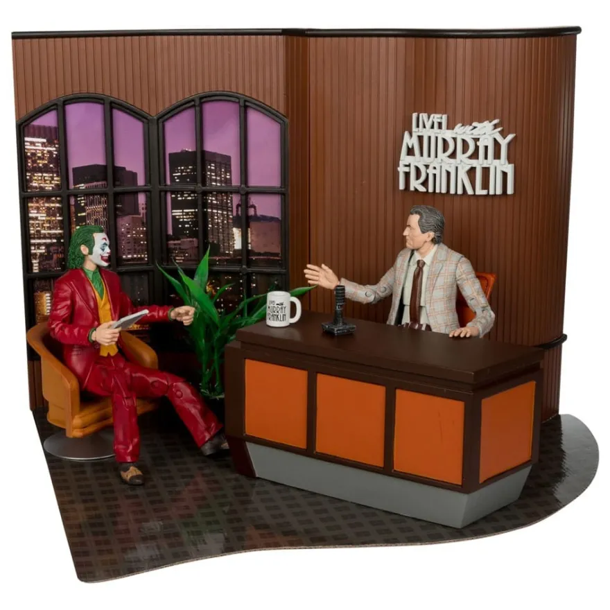 DC Multiverse Deluxe Colllector Actionfigur The Joker (Live with Murray Franklin) Limited Edition 18