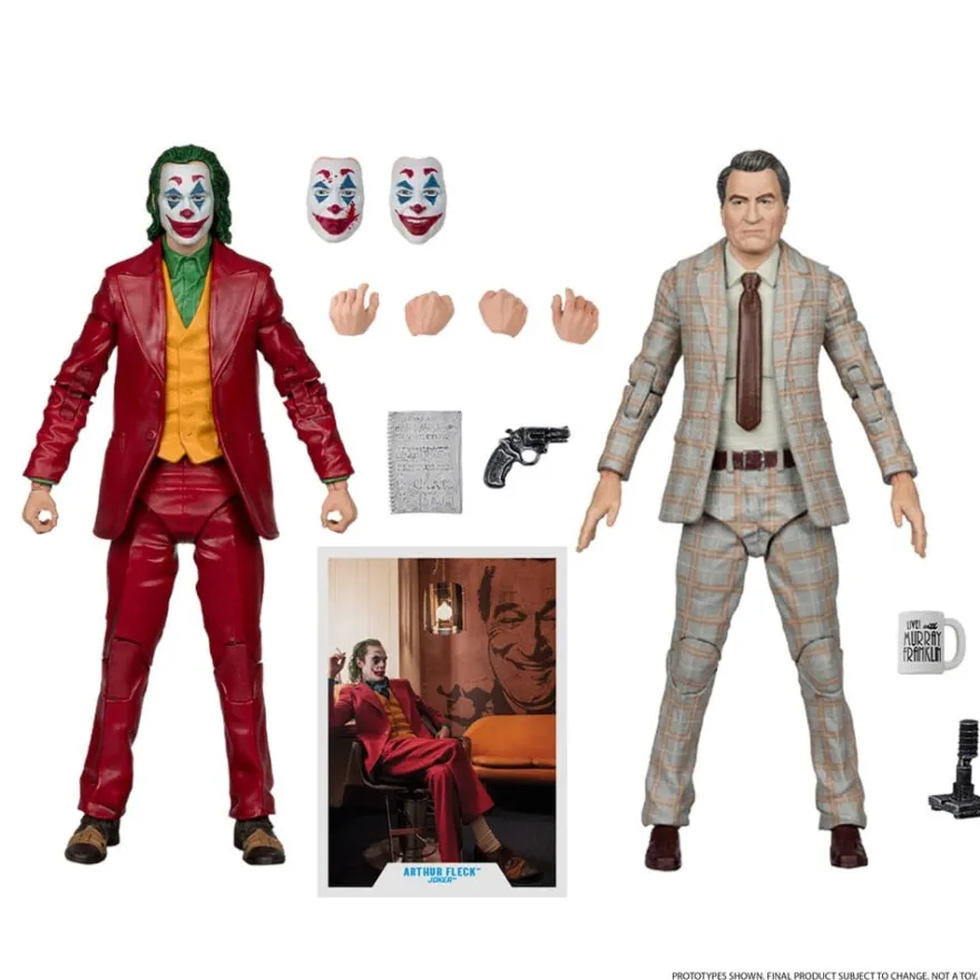 DC Multiverse Deluxe Colllector Actionfigur The Joker (Live with Murray Franklin) Limited Edition 18
