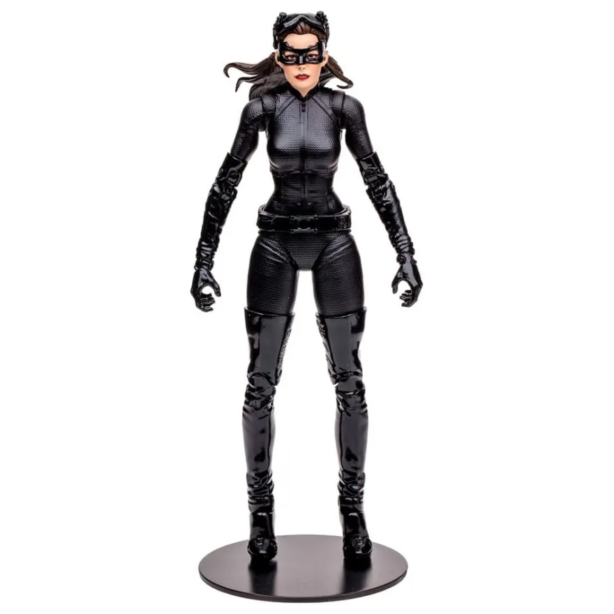 DC Multiverse Fahrzeug Batpod with Catwoman (The Dark Knight Rises)