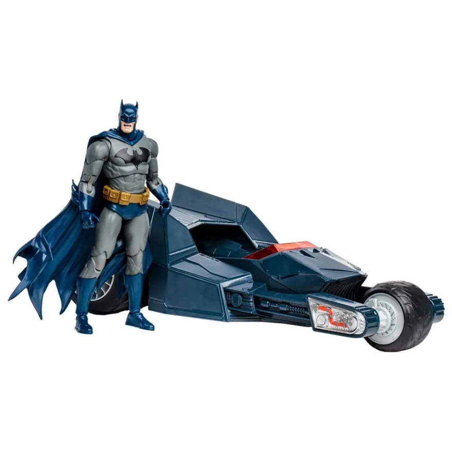 DC Multiverse Fahrzeug Bat-Raptor with Batman (The Batman Who Laughs) (Gold Label)