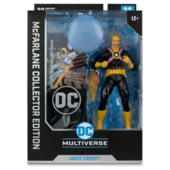 DC Multiverse McFarlane Collector Edition 18 cm Wave 6 Agent Liberty Panic in the Sky
