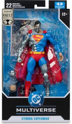 DC Multiverse McFarlane Vault Collection Actionfigur Cyborg Superman (Revenge of the Green Lanterns)