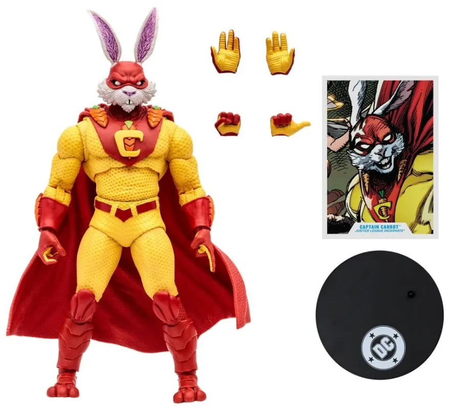 DC Multiverse McFarlane Vault Collection Actionfigur Captain Carrot (Justice League Incarnate) 18 cm