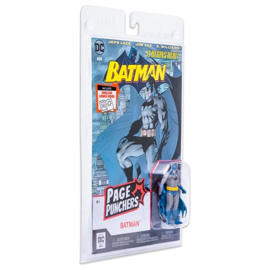 DC Page Punchers Actionfigur & Comic Batman (Batman Hush)