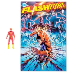 DC Page Punchers Actionfigur & Comic The Flash (Flashpoint)