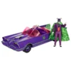 DC Retro Actionfigur Batman 66 Batmobil with Joker (Gold Label) 15 cm