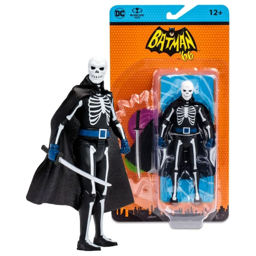 DC Retro Actionfigur Batman 66 Lord Death Man (Comic) 15 cm