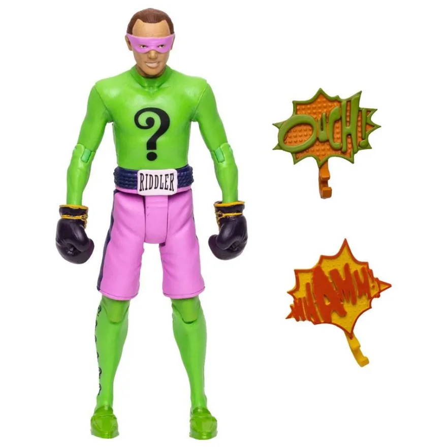 DC Retro Batman 66 Actionfigur The Riddler (Boxing Gloves)