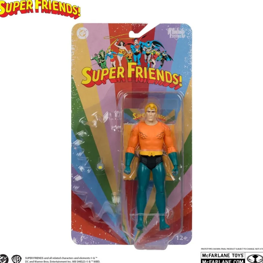 DC Retro Super Friends Actionfigur Aquaman 15 cm