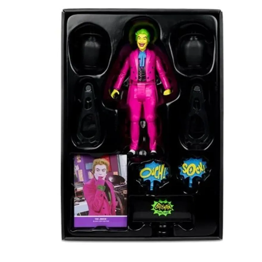 DC Retro The Joker Batman: Classic TV Series Black Light Gold Label - Limited Edition