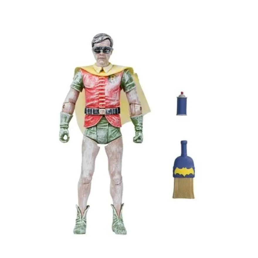 DC Retro Wave 10 Batman 1966 Wax Robin 6-Inch Actionfigur